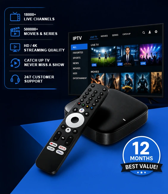 Why Choose Our IPTV 12 Month Subscription